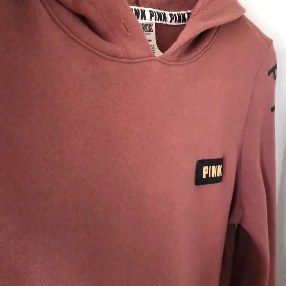 PINK Victoria's Secret Mauve Pullover Hoodie Sweater - Picture 4 of 7
